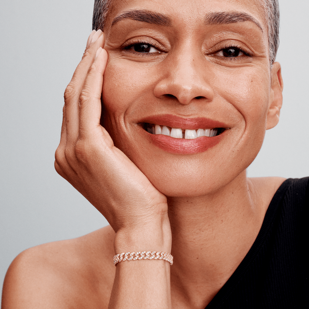 Cuban Bracelet Made of Moissanite