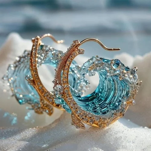 Earrings Oath of the Ocean